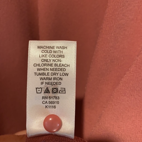 maurices pink v-neck a-line fit & flare dress M - Picture 9 of 12